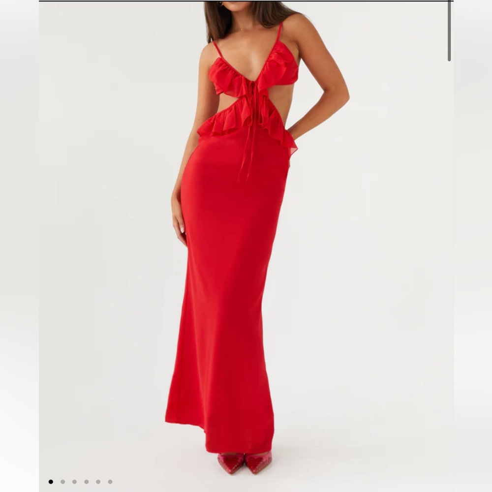 Peppermayo Red Maxi Dress